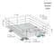 Household Essentials Glidez Lined Cabinet Organizer